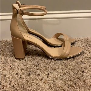 Reaction Kenneth Cole Nude Block Heels